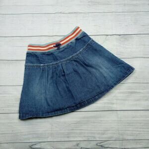 7/8 Mini Boden Denim Skirt
